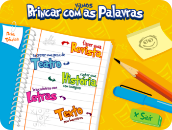 Ecrã Brincar com as Palavras (2005)