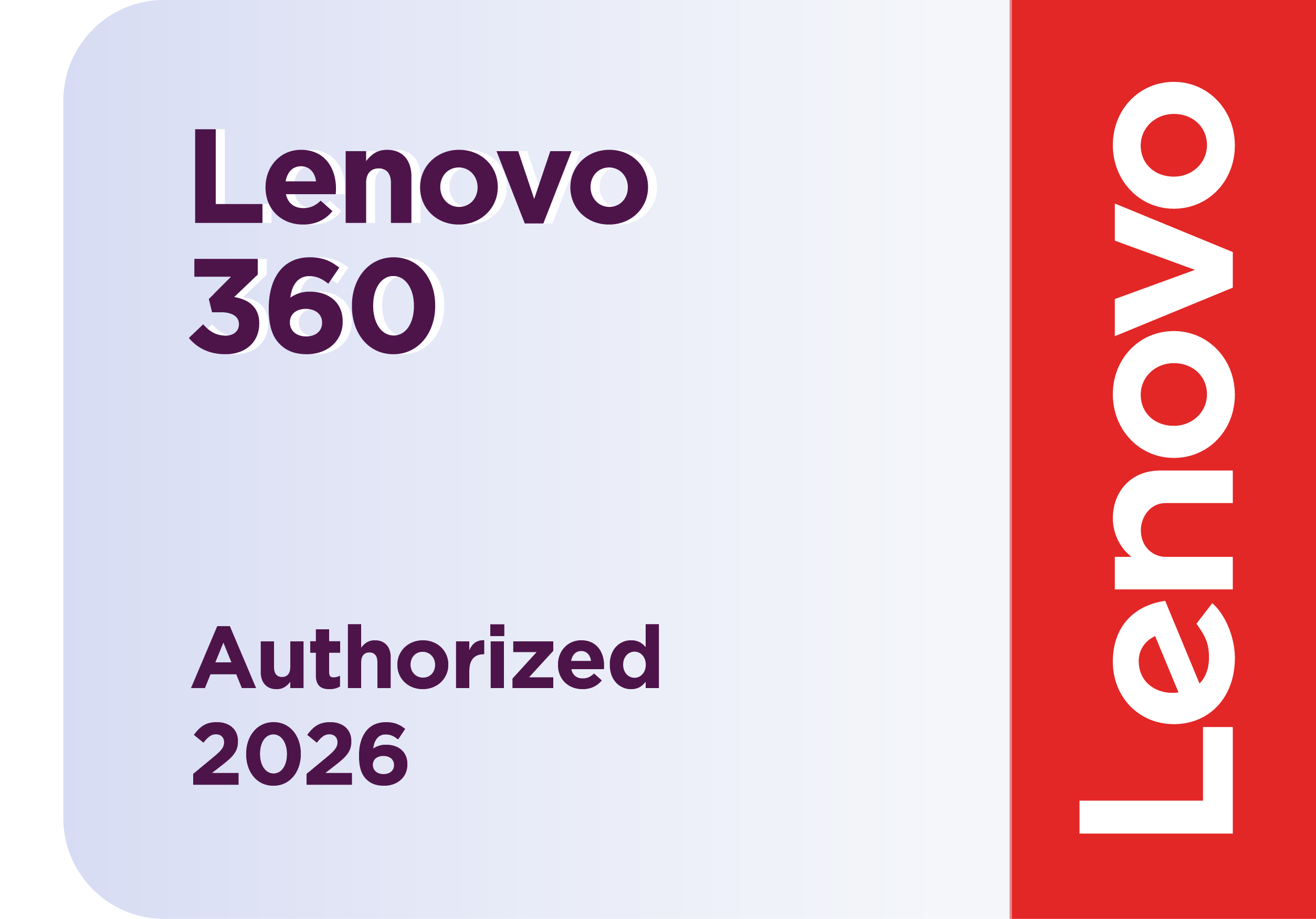 Emblema Lenovo 360 Authorized